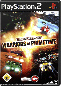 Motorsiege: Warriors of Prime Time PAL Playstation 2  box art